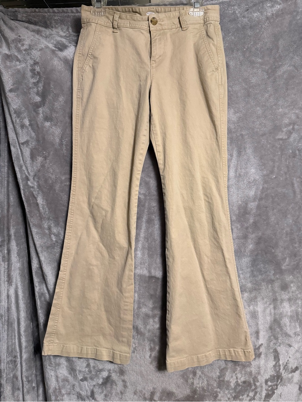 Old Navy Women’s Tan Chinos - Flared Leg Pants